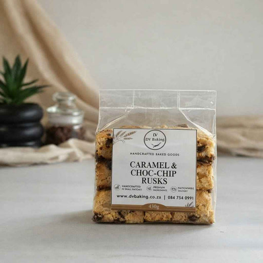 Caramel & Choc-Chip Rusks - Delightful Crunchy Treats