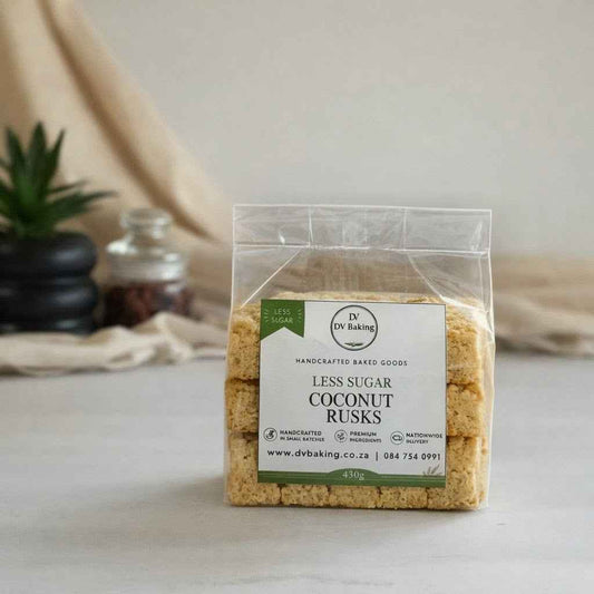 Coconut Rusks Less Sugar - Deliciously Crunchy Snack