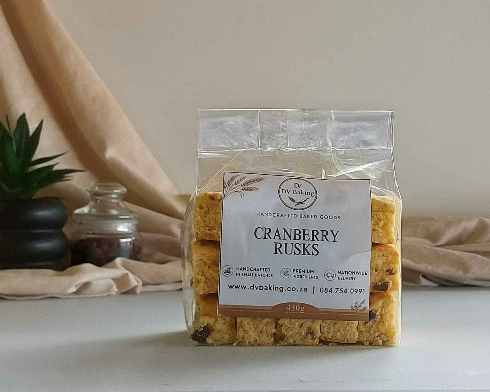 Cranberry Rusks - Deliciously Crunchy and Nutritious Snack