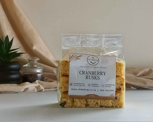 Cranberry Rusks - Deliciously Crunchy and Nutritious Snack