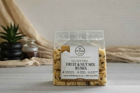 Gluten Free Fruit Nut Mix Rusks - Deliciously Healthy Snack Option