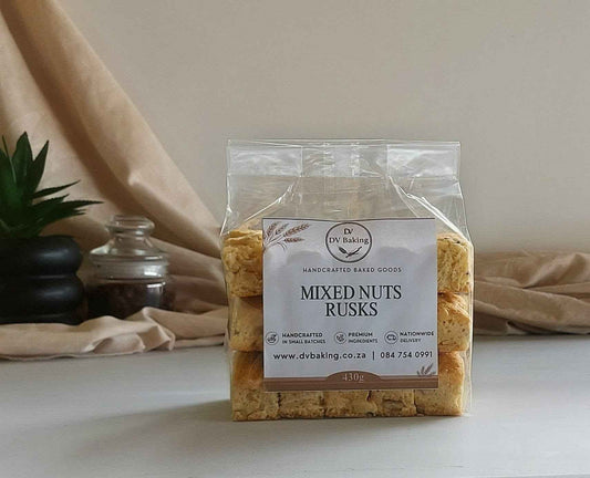 Mixed Nuts Rusk - Crunchy Snack Packed with Flavor and Nutrition